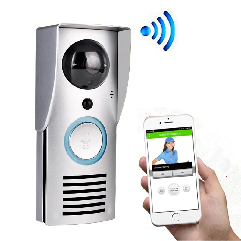 

CUSAM Video Intercom Doorbell WIFI Smart Wireless Video Door Phone Bell 720P Camera Night Vision Motion Detection Two-way Audio