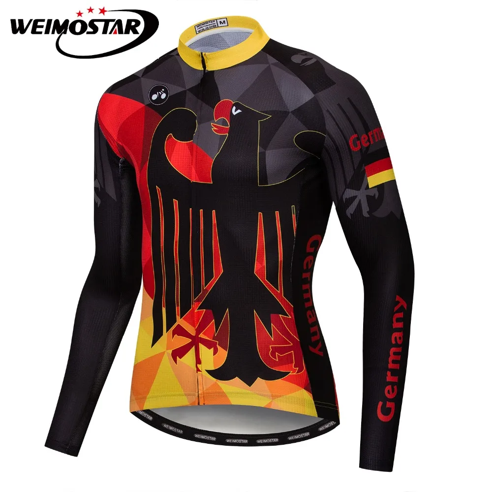 

Weimostar Germany New Zealand Cycling Jersey Road Bike Wear Ropa Ciclismo Sportswear Maillot Bicycle Clothes Mtb Biking Shirt