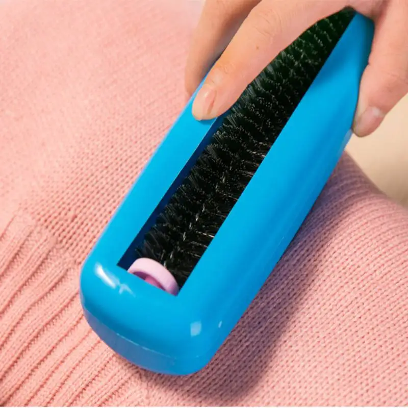 

Pet Hair Fluff Cleaner Mini Manual Vacuum Cleaner Carpet Dust Brush Roller Clothes Cleaning Brushes Table Crumb Sweeper Lint