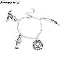 Волшебный школьный браслет, посеребренный браслет из бисера, ювелирные изделия из фильма, опт и розница для женщин, подарок, модный аксессуар