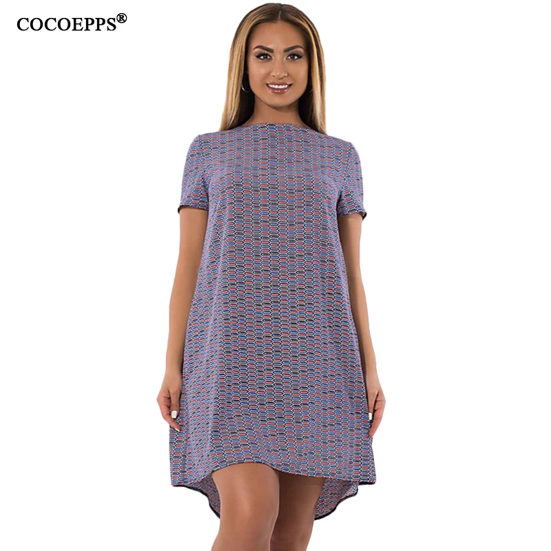 

2019 Casual Floral Print Women Dress Vintage Elegant Short Sleeve Big Size Femme Dresses Large Size Ladies 6XL Loose Vestidos