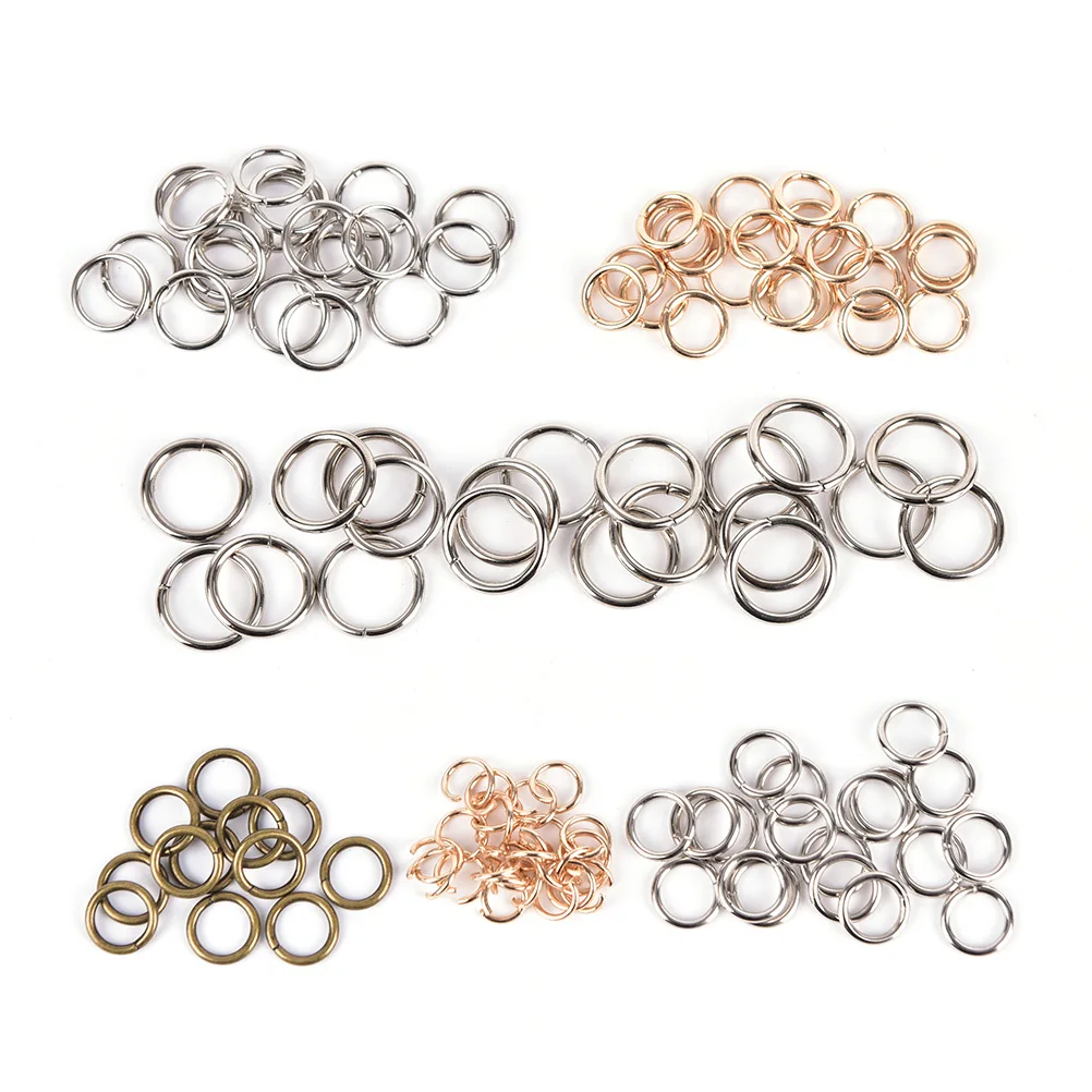 

20Pcs/lot Metal Rings Hook DIY Rings Hook Bag Quickdraw For Metal Bag Accessories Wholesale