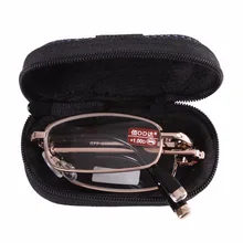 1x складной Мужские Женские Очки для чтения для женщин Путешествия Бизнес работать дома праздник читателей Вт чехол для объектива Оптические стёкла+ 1.0 до+ 4.0 очки Новинка