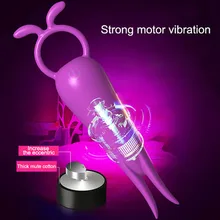 10 Speed Vibrator Rabbit Sex Toys For Women Usb G-spot Stimulation Vibrators Dildo Nipple Clip Masturbate Massage Sex Product