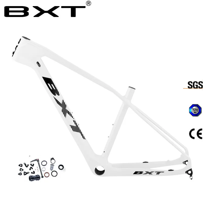 Китайский BXT карбоновый 27,5 er рамы для горного велосипеда Дешевые MTB карбоновая рама ось 12 мм обмен Открытый 9 мм