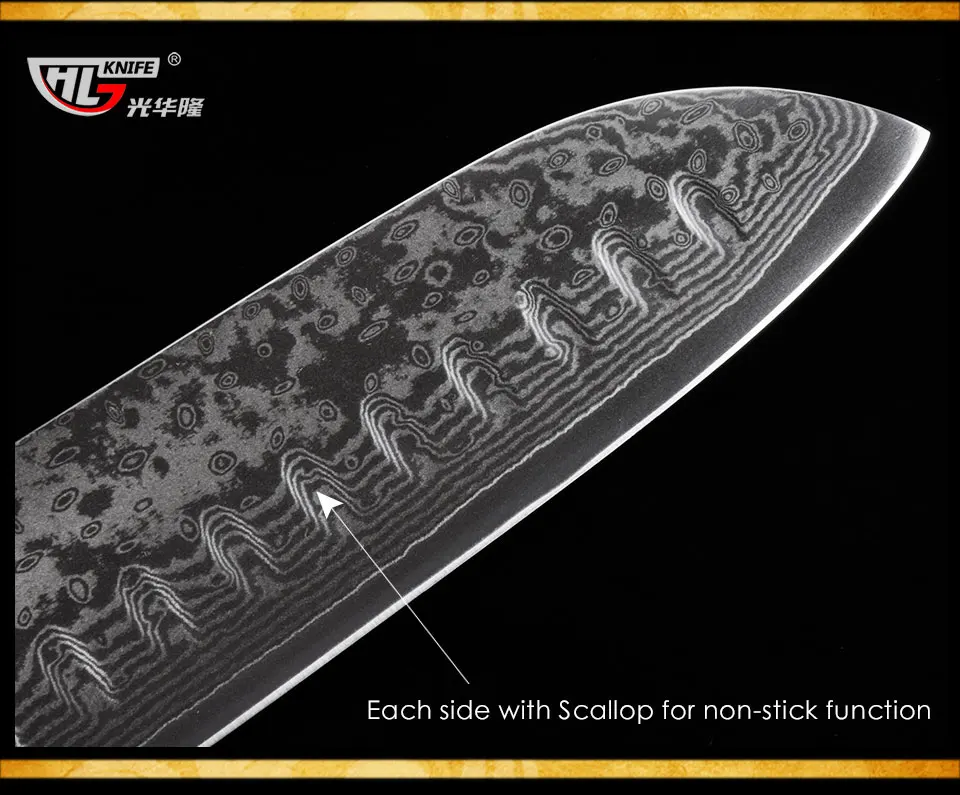 Damascus chef's knife for vegetables_04