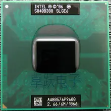 Процессор Intel Core 2 Duo P9600 SLGE6 2,66G/6 MB/1066 MHz мобильный процессор P9600 ноутбук