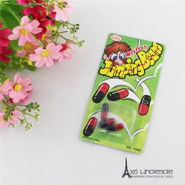 Jumping Beans Dancing Pills Practical Jokes Toys - 1