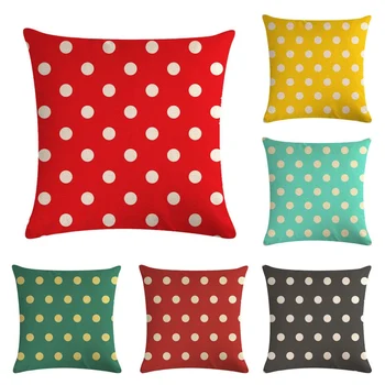 

Nordic Style Star Dot Cushion Cover Dot Rhombus Animal Printed Throw Pillowcase Waist Pillow Cover Home Sofa Car Pillow Cover
