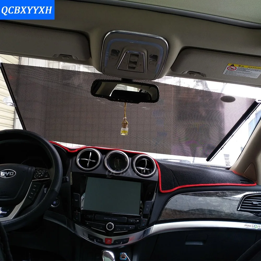 Автоматический Выдвижной боковое окно автомобильный козырек от солнца, шторы на ветровое стекло Солнцезащитный козырек Щит чехол 50/58/68*125 см сетки козырек щит для автомобилей