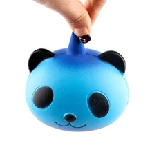 Милый голубой панда крем ароматизированный мягкий медленно поднимающийся Squeeze Kid Игрушка телефон Шарм подарок