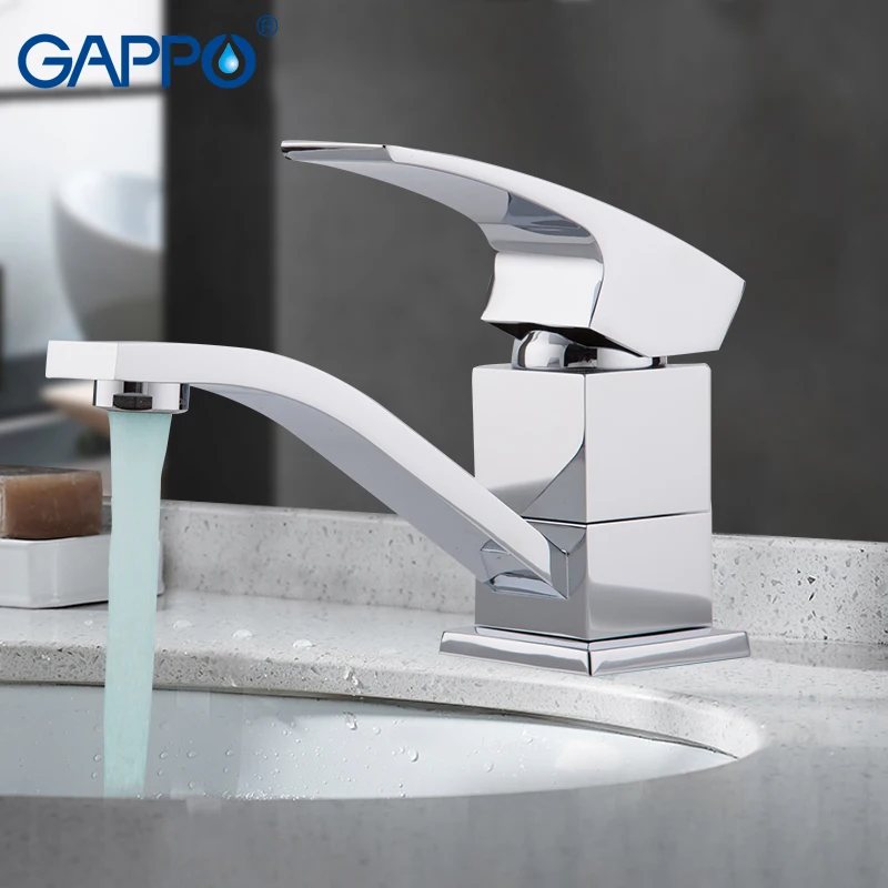 

GAPPO Basin Faucet Brass basin mixer taps bathroom water sink tap Deck Mounted bathroom tap torneira para banheiro basin taps