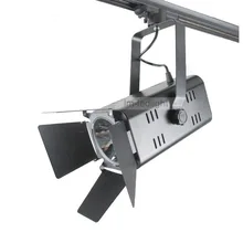 30 шт./партия освещение, арт-галерея 30 Вт черно-белая гусеничная система Замена 300 Вт галогенные теплые/neture/холодный белый Светодиодный прожектор витрина