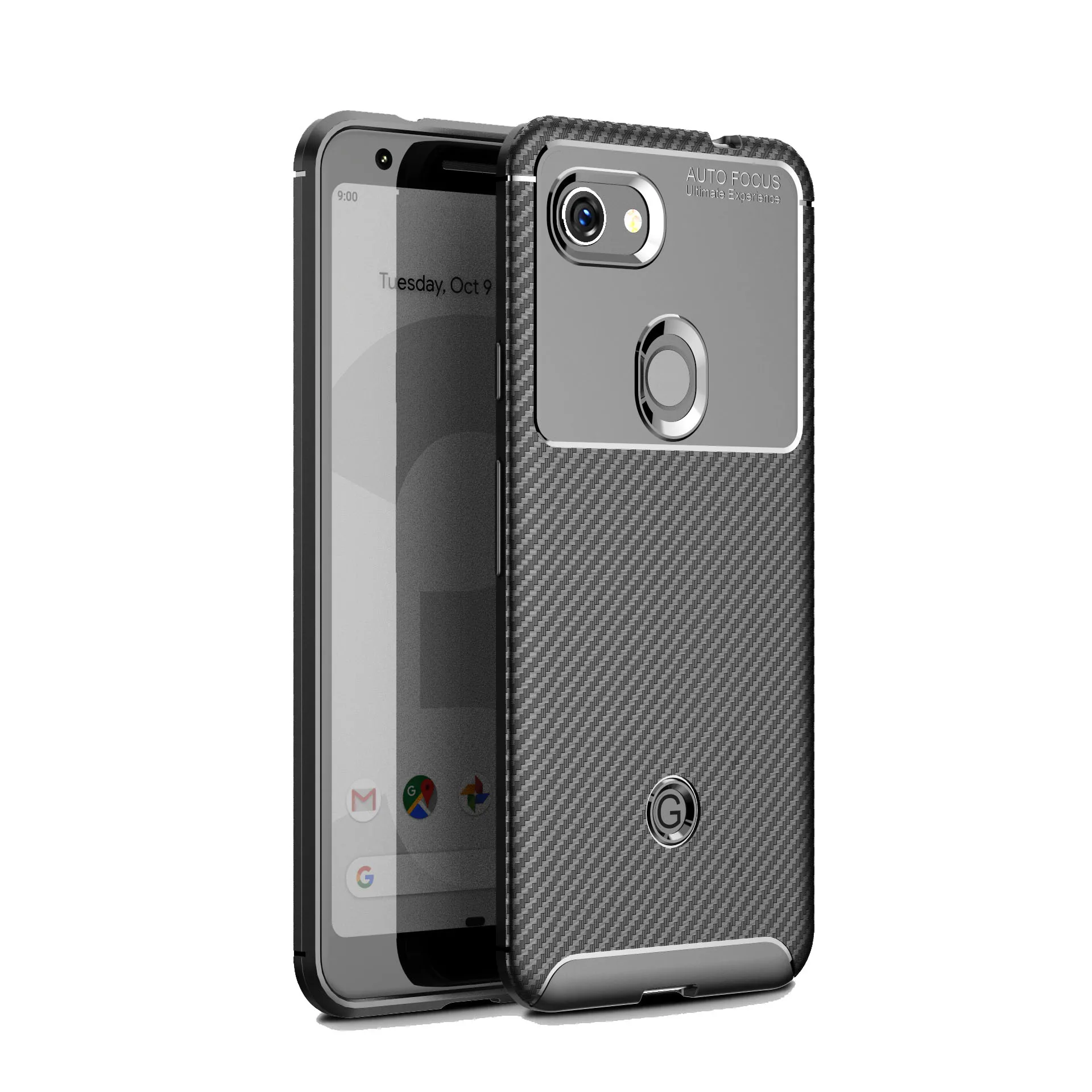 

For Google Pixel 3A Case Silicone Armor Slim Matte Anti-Scratch Texture Soft TPU Cover For Google Pixel 3A Case Shockproof Shell
