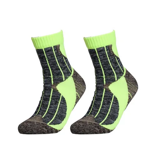 Зимние Термальность Лыжные носки Для женщин Для мужчин открытый сноуборд Восхождение Отдых Пеший ТУРИЗМ УНИСЕКС Спортивные носки L, XL MS1804001 - Цвет: Green