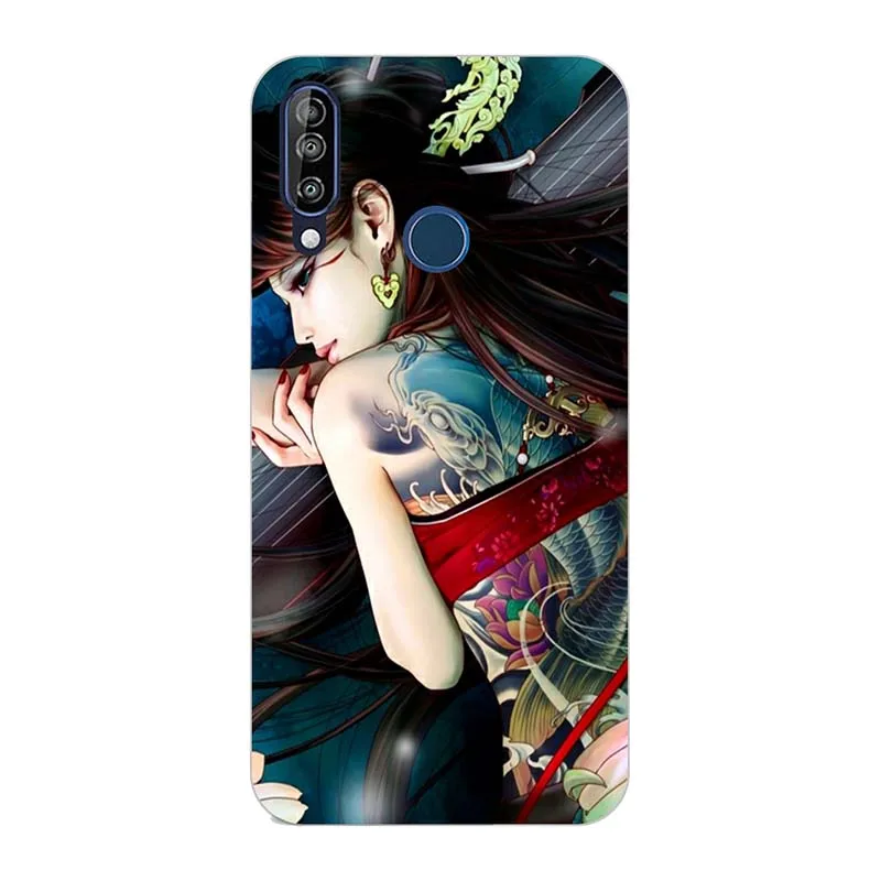 A294 Чехлы для телефонов Wiko View 3 View 3 Pro, чехол с принтом розы, волка, совы, чехол-крышка с узорами, мягкий силиконовый чехол-накладка Fundas para - Цвет: A294