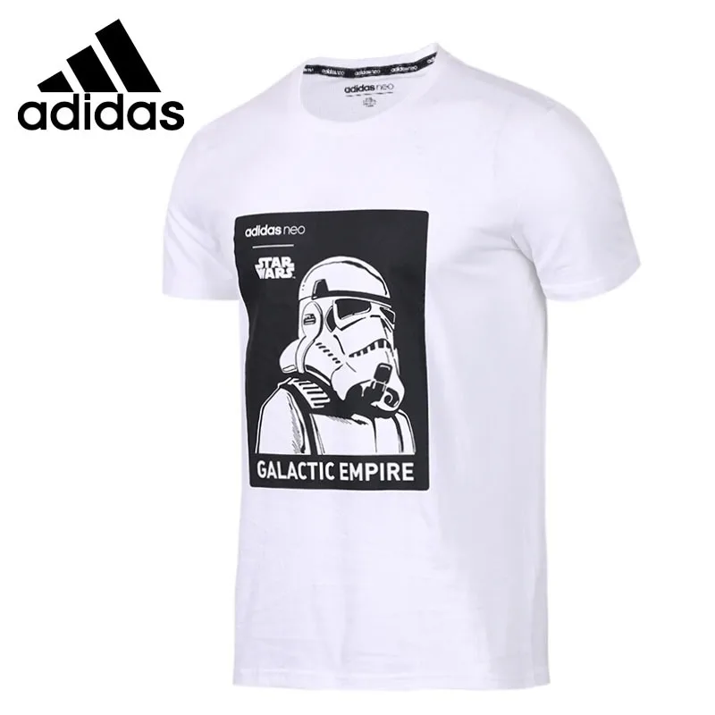 Новое поступление оригинальных мужских футболок с коротким рукавом Adidas NEO Label SW TEE