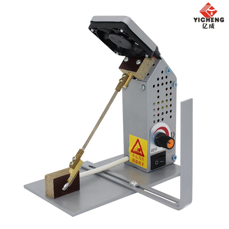 

YC-18 eagerly cut lace ribbon cutting scissors with electromechanical thermal cutting machine