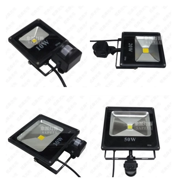 Free shipping 10W 20W 30W LED PIR Passive Infrared Motion Sensor flood