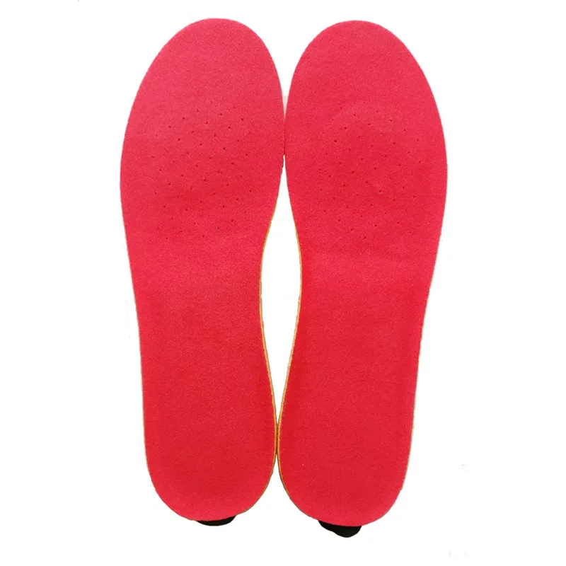 Breathable Electric Heated Insole with Three Modes Remote Control Velvet Heating Insoles Unisex Winter Keep Warm Foot Shoes Pads
