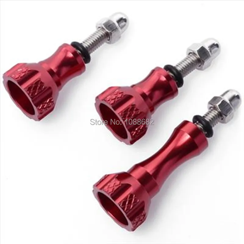 3PcsSet Aluminum Thumb Knob Screw for Mini Camcorder GoPro Hero 4 3 SJ4000 SJ5000 Mount Accessories (4)
