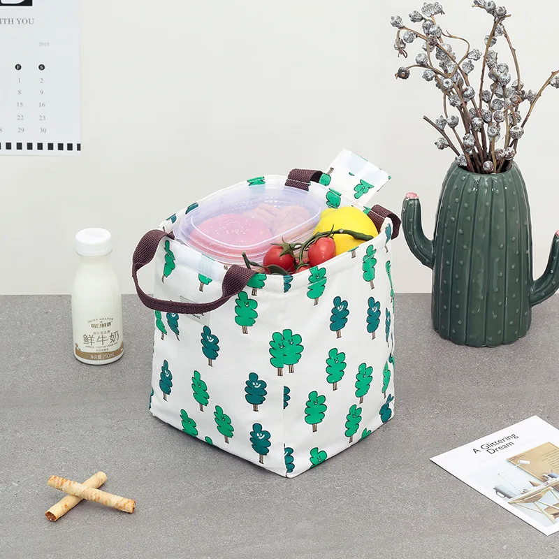 XZP New Waterproof Oxford Portable Lunch Bag Tote Thermal Insulation Cartoon Animal Plant Pattern Travel Picnic Cartoon Lunchbox XZP New Waterproof Oxford Portable Lunch Bag Tote Thermal Insulation Cartoon Animal Plant Pattern Travel Picnic Cartoon Lunchbox
