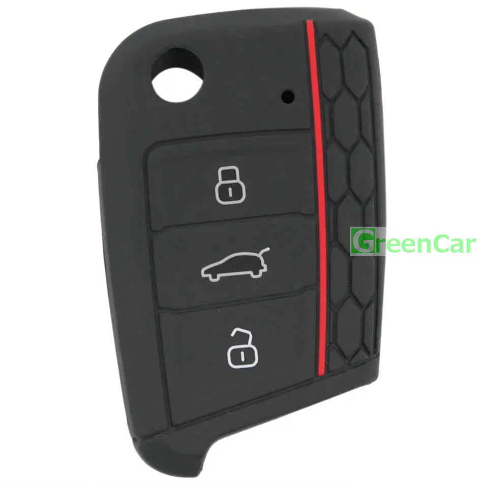 1 шт. силиконовый для ключа автомобиля чехол для Seat Leon MK3 Авто стиль