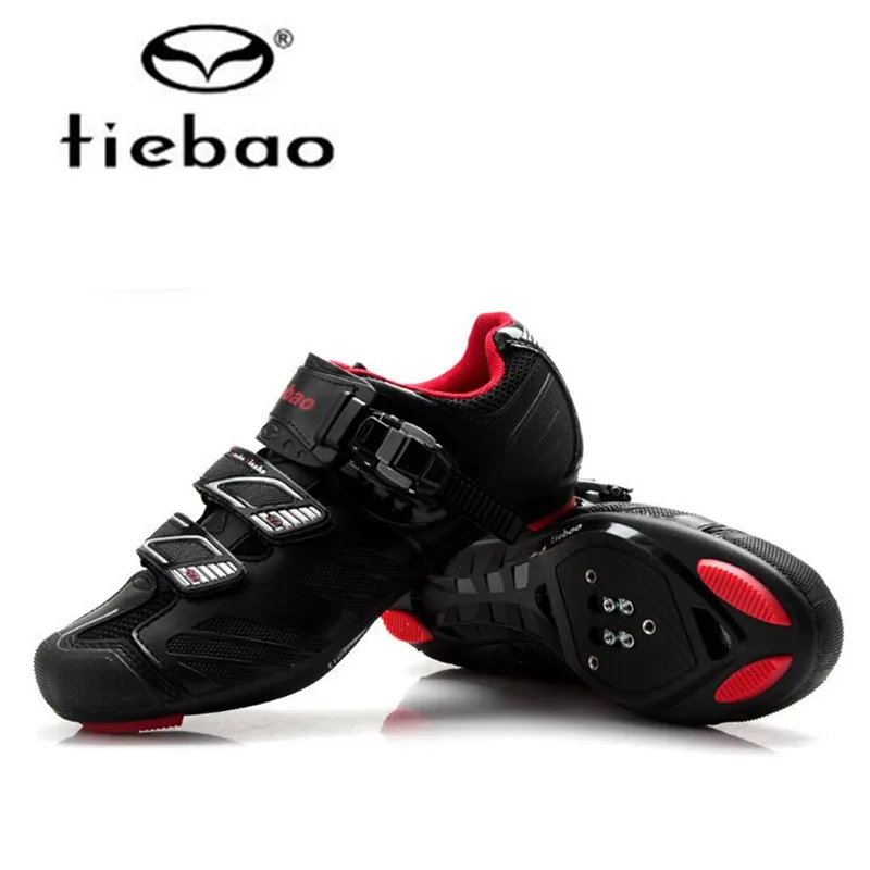 TIEBAO, обувь для шоссейного велоспорта, набор с педалью, профессиональная, самоблокирующаяся, для велосипеда, Ультралегкая, Спортивная, для гонок, мужские кроссовки, Zapatos Ciclismo