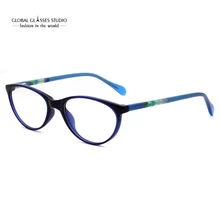 Новые женские темно-синие цветные очки из ацетата оправа для очков очки CX-17029-C4