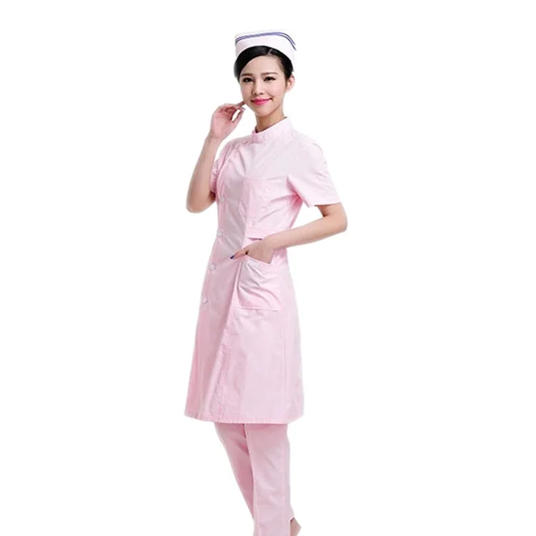 pink Медицинская одежда медицинский костюм хирургический костюм одежда для женщин медецинская одежда медицинские костюмы костюм медсестры медицинская одежда для женщин униформа костюм медицинский медицинские халаты медицин - Цвет: pink