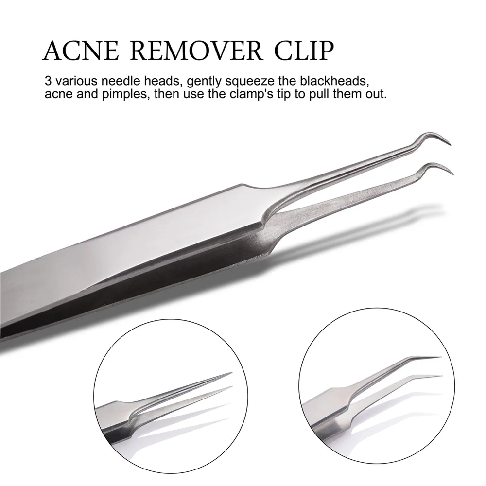 Tooltoo пор инструмент для очистки лица Extractor 6 шт. Acne удаление угрей прибор удаления