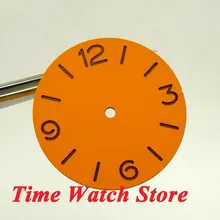 38,9 мм orange сандвич-циферблат Калибр ETA 6497 Движение министерство охраны окружающей среды часы циферблат D03