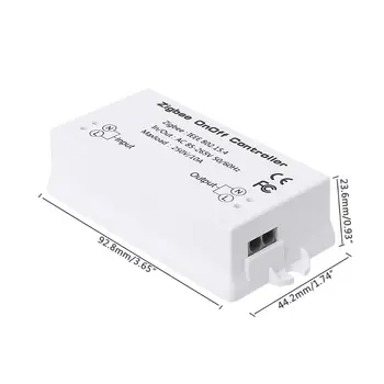 

Zigbee On/Off Controller Smart Switch APP Remote Control Smart Home Light Control Switch Module AC 85-265V