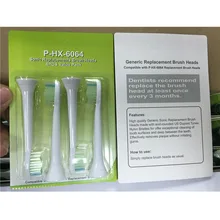 800pcs HX6064 Electric Sonic Replacement Brush Heads For Philips Sonicare Toothbrush Diamondclean Heads Soft Bristles