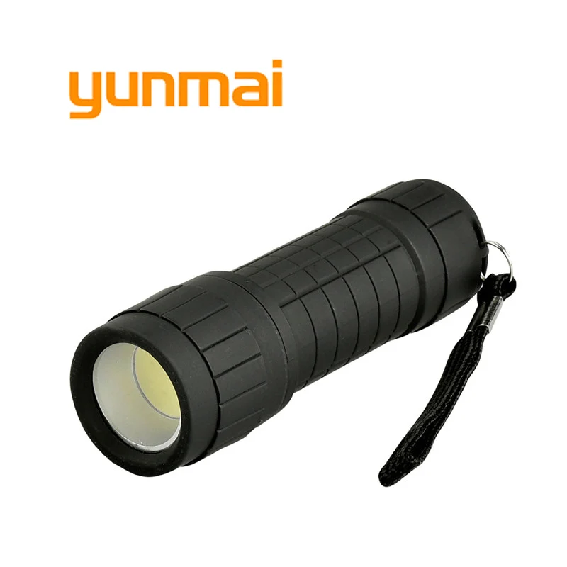 Yunmai мощный светодиодный светильник-вспышка, портативный черный светильник, Водонепроницаемый Cob ручка, светильник, лампе, фонарь, фонарь, один режим работы, лампа для кемпинга