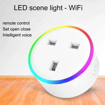 

Smart WIFI Plug Socket Power Switch APP Remote Control Timer UK Plug Home Automation