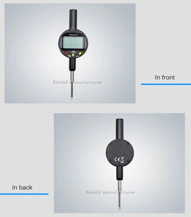 Shahe 0-25 мм электронный цифровой индикатор 0,001 мм измерительные приборы индикатор цифровые индикаторы