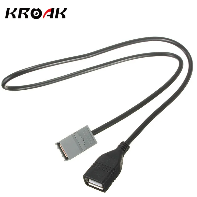 AUX USB Кабельный адаптер удлинитель провода для Honda/Civic/Jazz/CR-V/Accord аудио медиа Музыка MP3 Play интерфейс автомобильный аксессуар