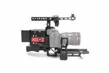 ASXMOV-Scorpion shoulder mount holder video stabilizer matte box DSLR camera rig for Sony A7R2/A7S2/A72 for Panasonic GH5/GH4 dslr rig video stabilizer shoulder mount holder matte box mount c dslr cage for canon nikon sony dslr camera video camcorder