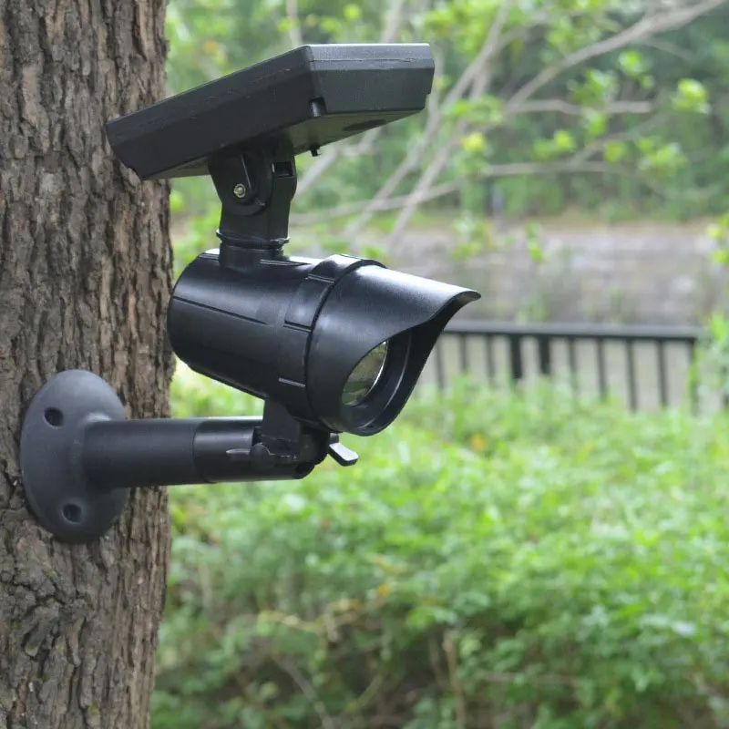 

2 in 1 Waterproof LED Solar Powered Light Outdoor Garden Lawn Spotlights Street Light Landscape Solar Wall Lights Lamp #