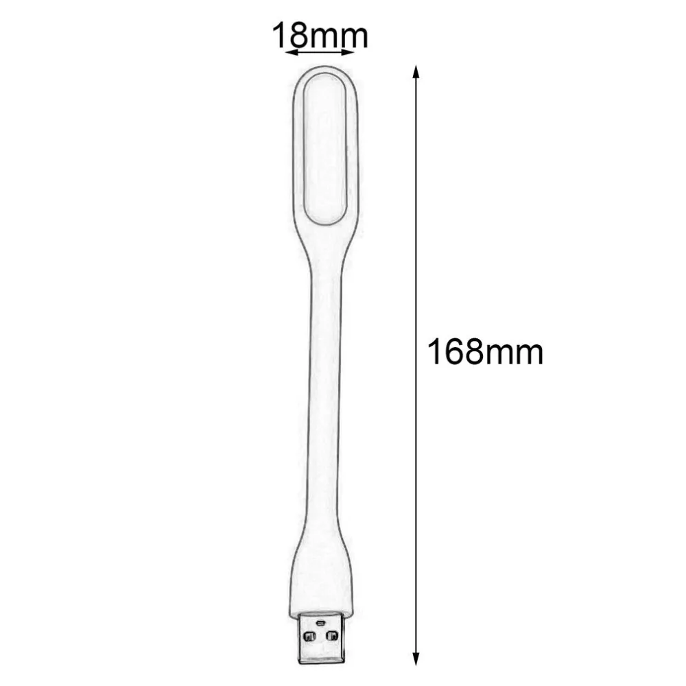 Flexible USB LED Light Computer Tablet Laptop USB LED Light Lamp Flexible Ultra Bright for Notebook PC Power Bank Partner