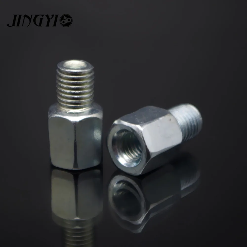 

Moto Scooter Motorcycle Reaview Mirrors Bolts Screw Adapter M10 M8 10MM 8MM thread Convertor FOR vespa piaggio Bajaj Aprilia KTM
