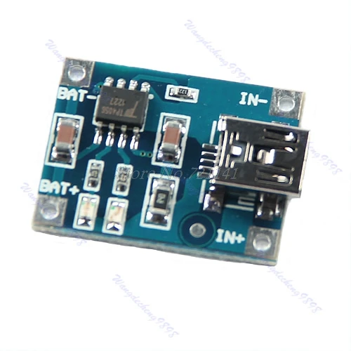 New 1pc Universal 5V Mini USB 1A Lithium Battery Charging Board Charger Module