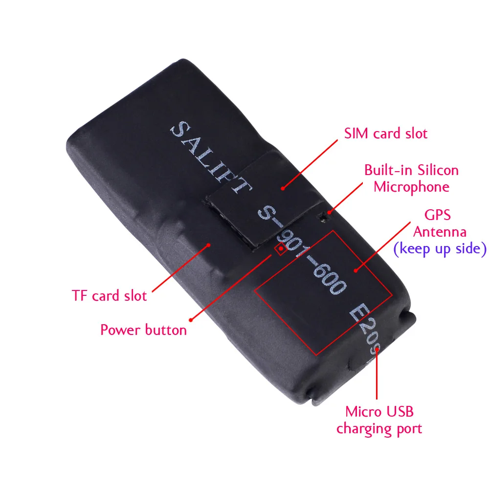 10pcs/Lot S3 S7 GPS Tracker GSM Wifi Locator ZX303 Module Web APP Tracking TF Card Voice Recorder Real Time 1000mah Battery car tracking device