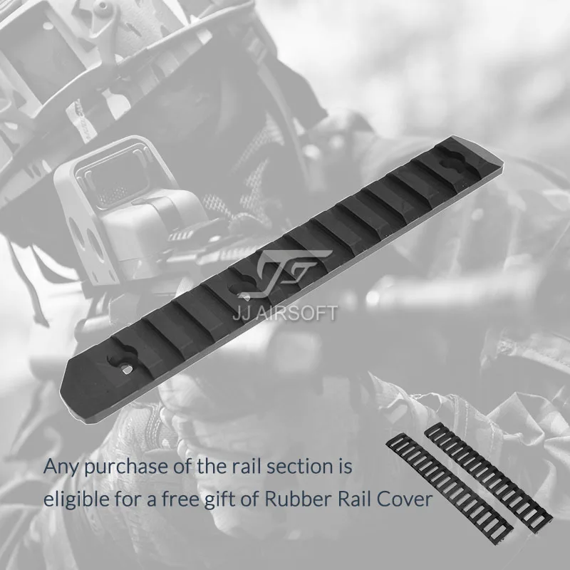 ACI 13 Slot слотов модель M LOK / MLOK Rail CNC легкий (черный/красный/песочно
