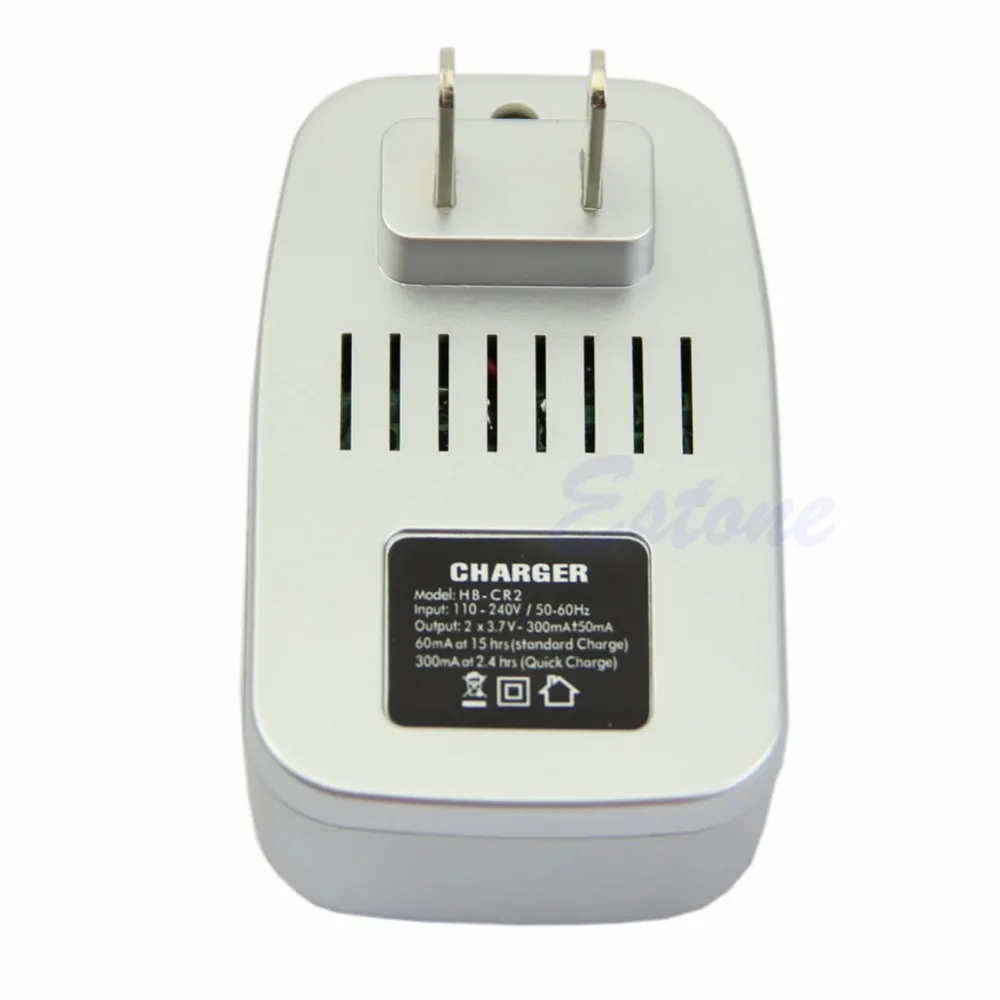 3V Wall Travel Home Wall Charger For CR2 Lithium Rechargeable Battery US Plug hair clipper charging cord