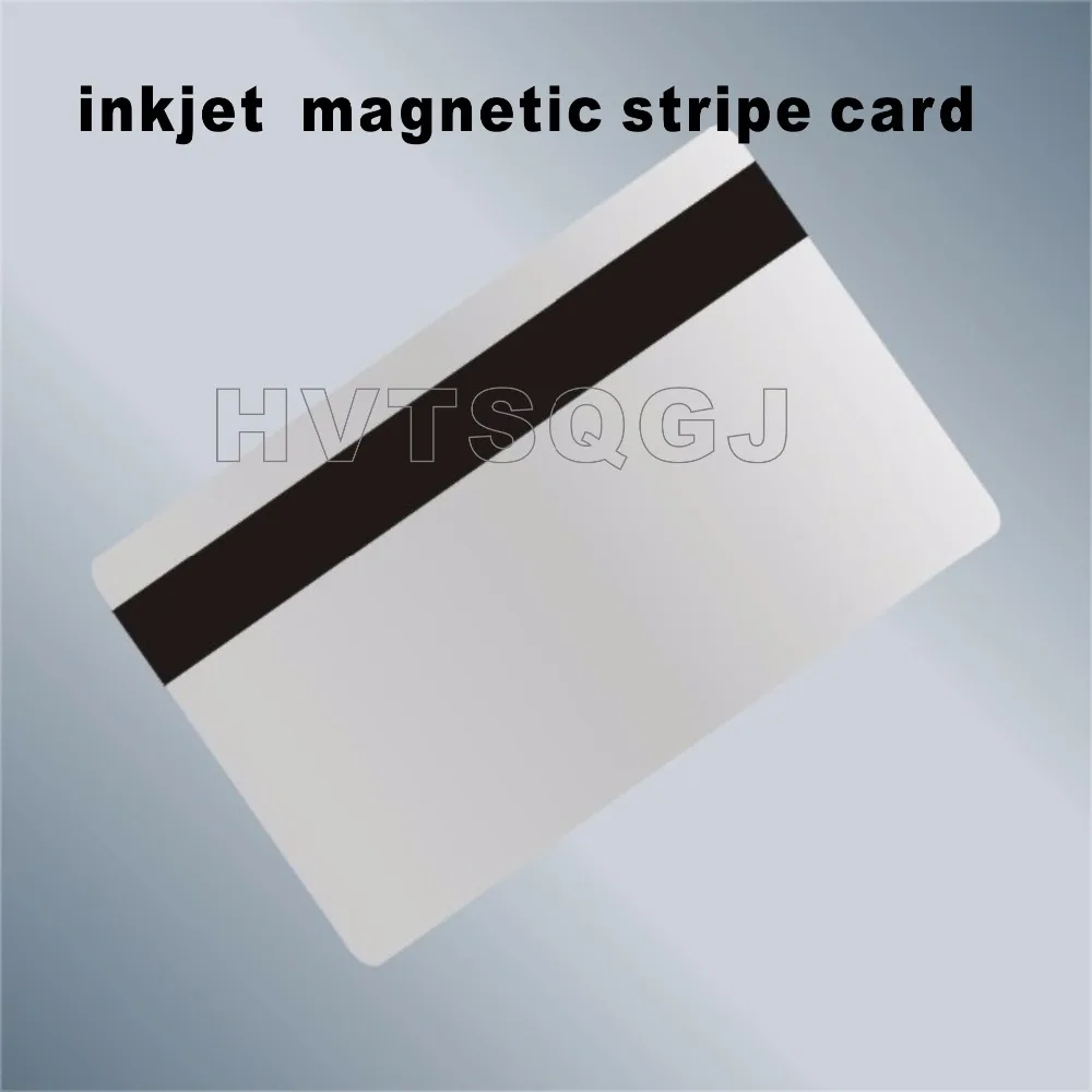 

10pcs free shipping Inkjet printable pvc plastic card/ magnetic stripe cards Voor Epson En Canon Inkjet Printer Witte Lege Kaart