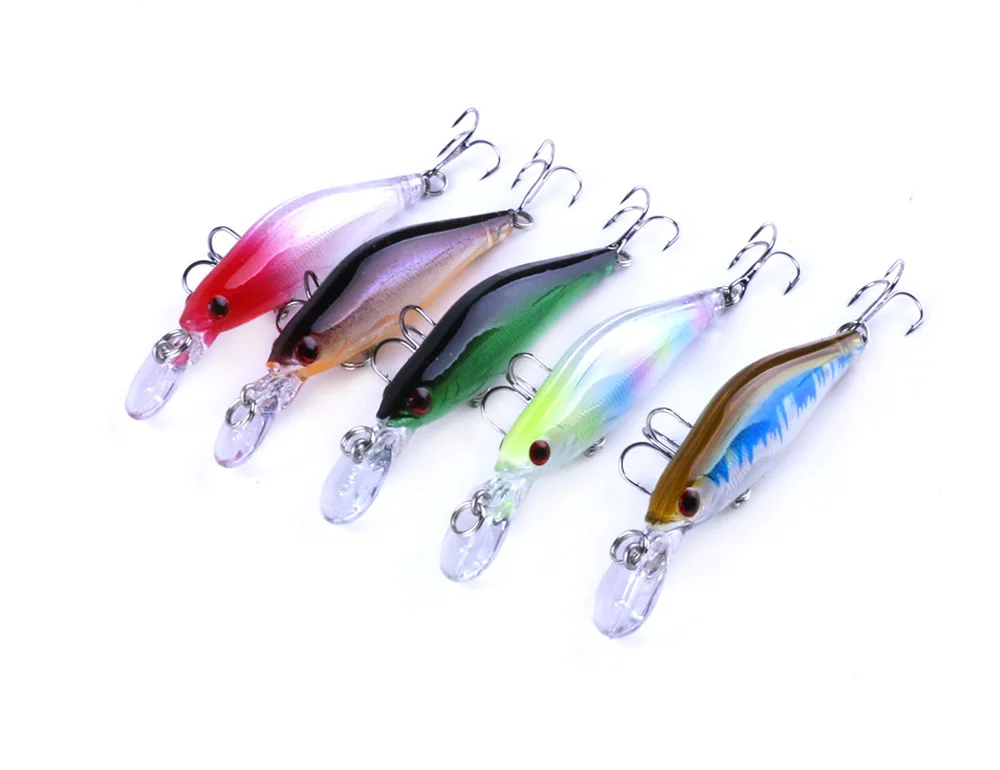Dop Ship Hard Fishing Lure Crank Bait dive 0.8-1.5m Lake River Fishing Wobblers Carp Fishing Baits