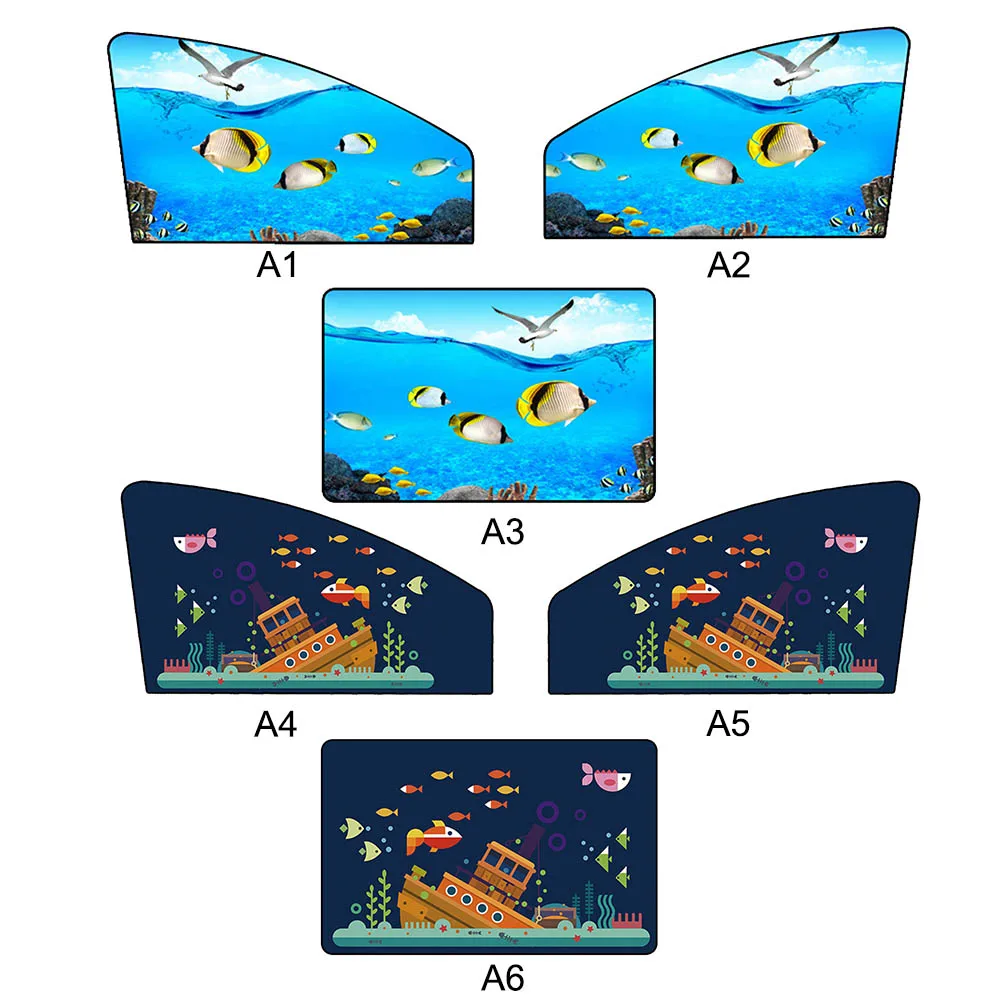 Универсальный милый автомобильный мультяшный Магнитный чехол для автомобиля