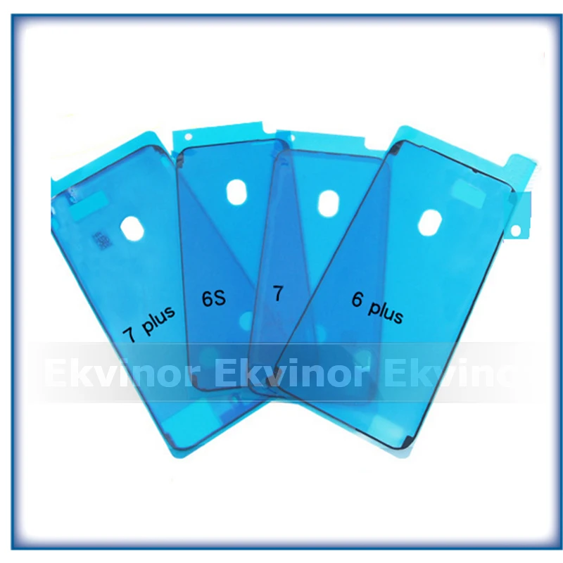 10pcs Adhesive Glue Tape Sticker for iphone 6s plus 7 8 plus X LCD Touch Screen Display Frame screen Waterproof sticker Sealant